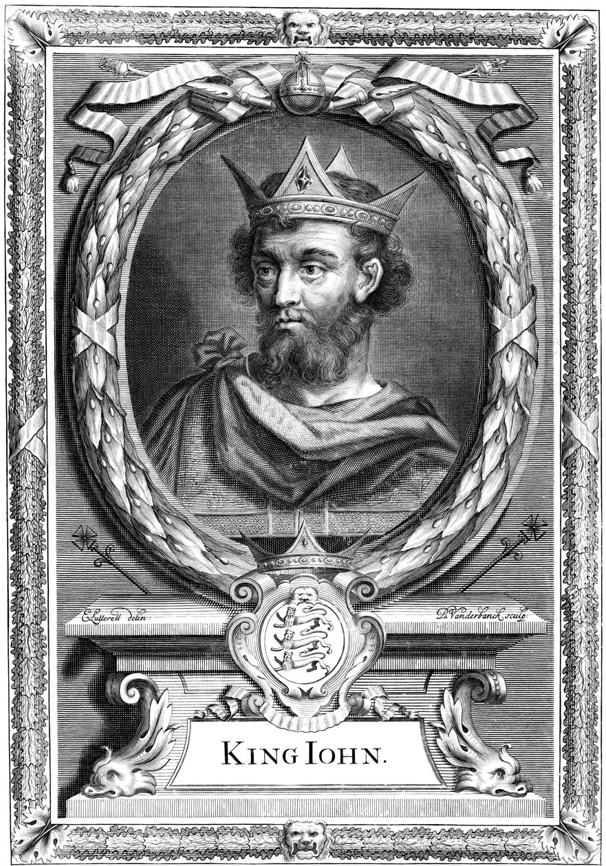 King John of England by P. Vanderbanck