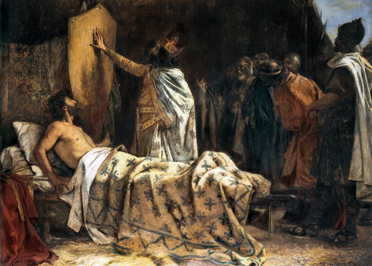 Death of Count Wilfred the Hairy by Pablo Antonio Béjar Novella