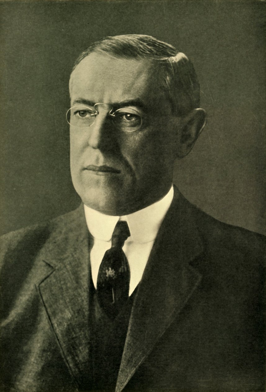 Dr. Woodrow Wilson, President of the United States, 1912 by Pach Bros