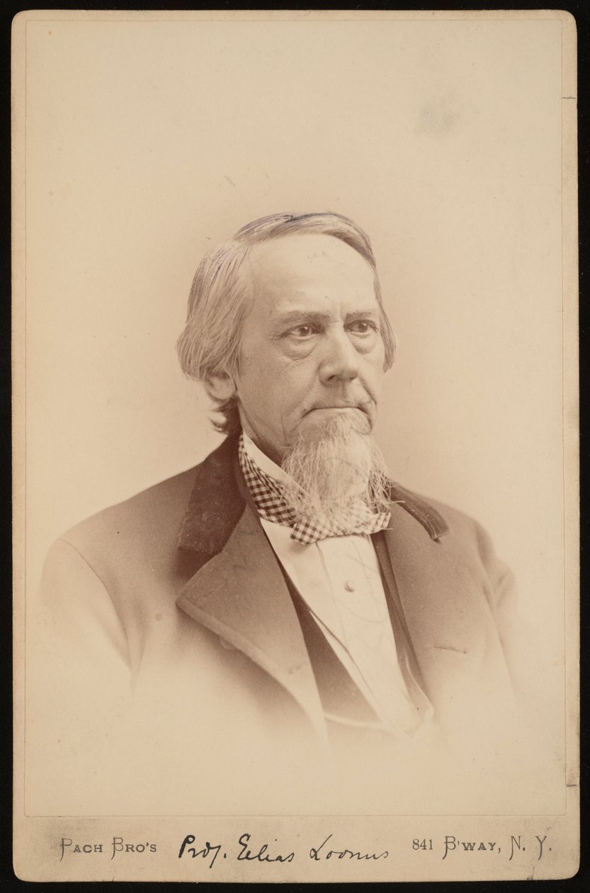 Portrait of Elias Loomis 1811-1889, Between 1883 and 1889 by Pach Bros