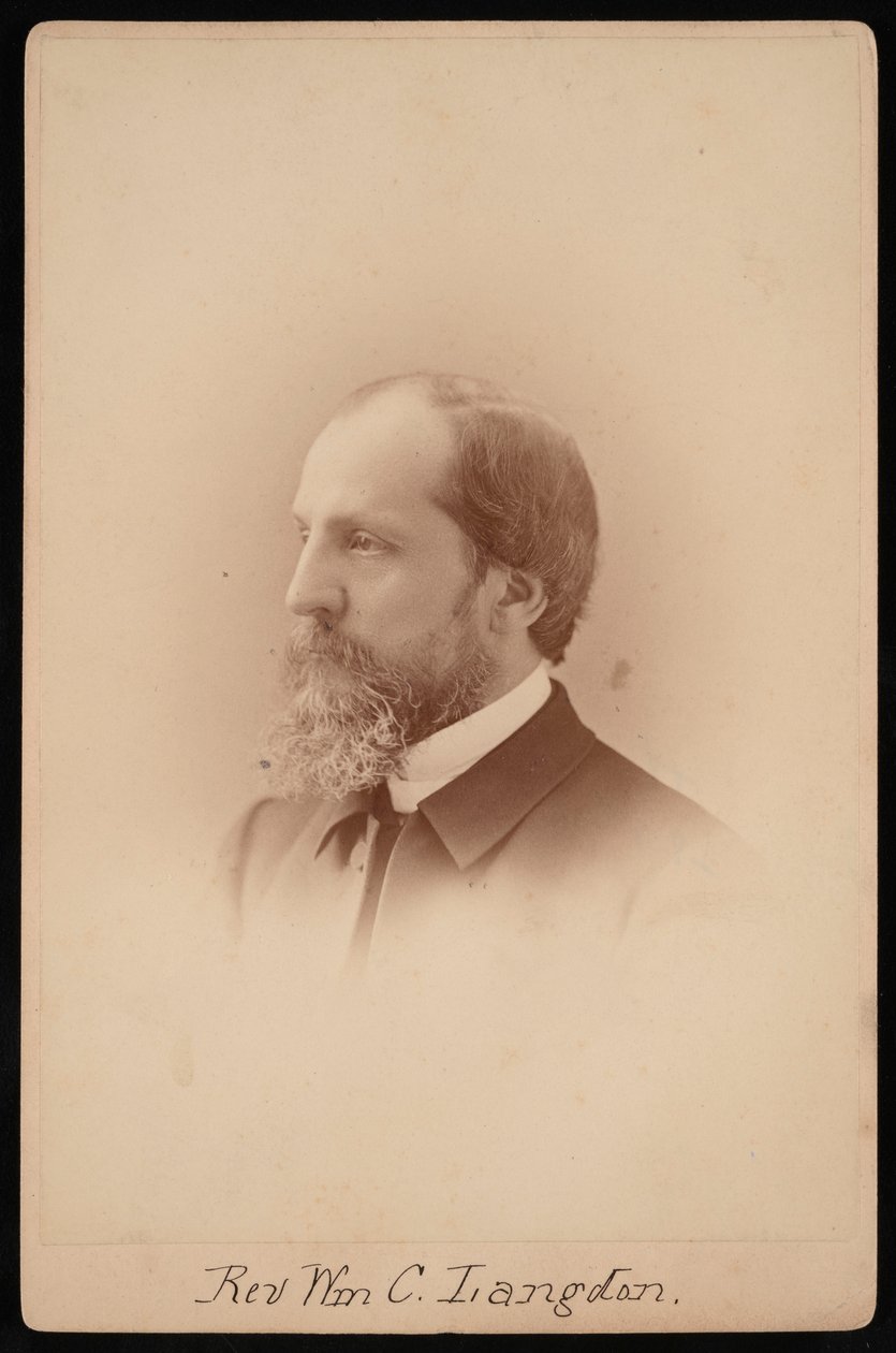 Portrait of Rev. William Chauncy Langdon by Pach Bros