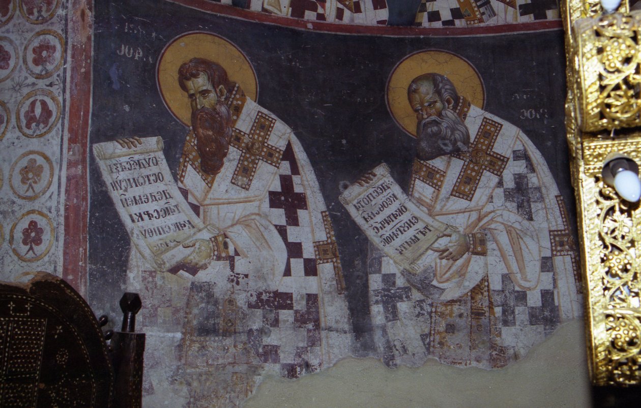 Frescos in the Church of the Theotokos by Painters Michael Ephtichius