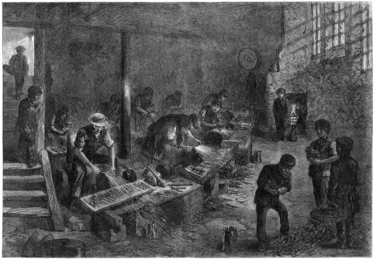 Hull of the Fork-Grinders, Sheffield Steel Manufactures by Palmer