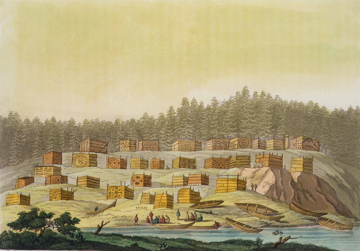 Indian Village, New Georgia, Alaska by Paolo Fumagalli