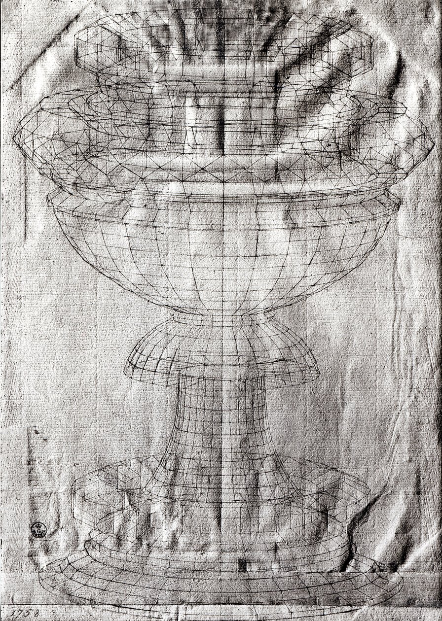 Perspective Study of a Chalice, 1430-40 by Paolo Uccello