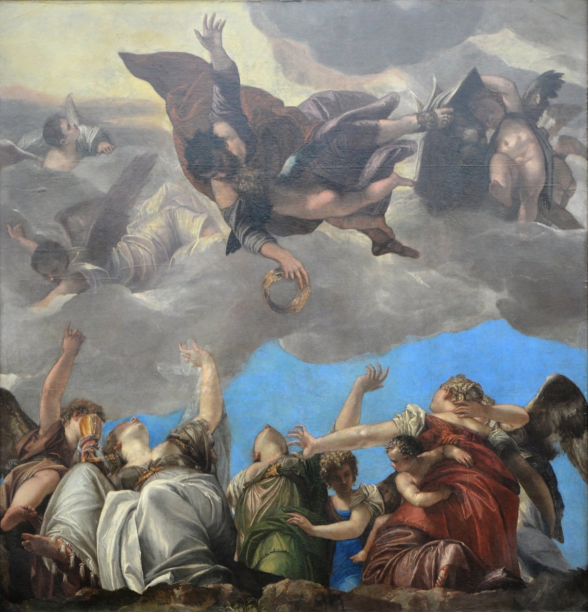Saint Mark Rewarding the Virtues by Paolo Veronese