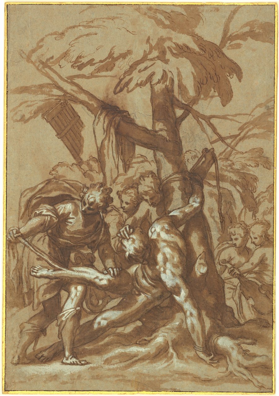 The Flaying of Marsyas by Paolo Farinati