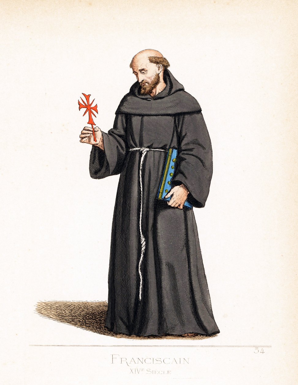 Clerical Costume: A Franciscan Monk by Paolo Mercuri