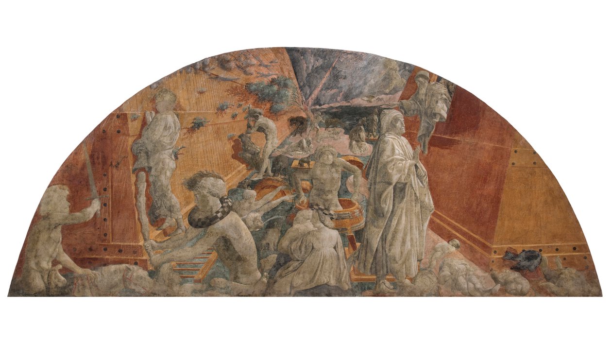 The Flood and Waters Subsiding by Paolo Uccello