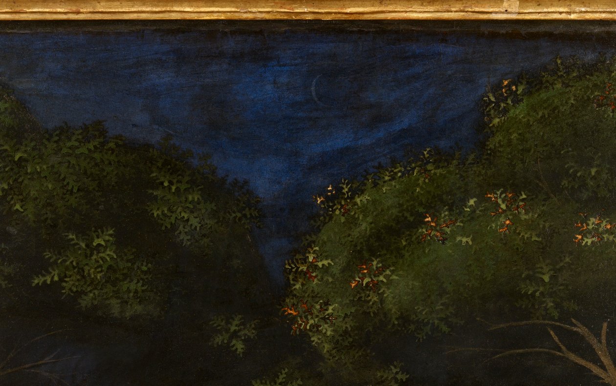 The Hunt in the Forest (detail) by Paolo Uccello
