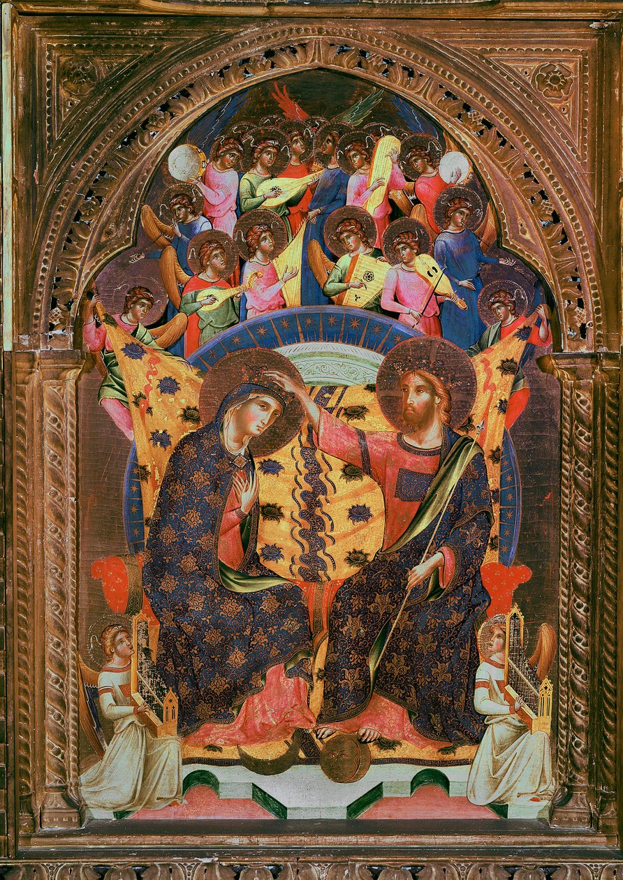 The Coronation of the Virgin by Paolo Veneziano