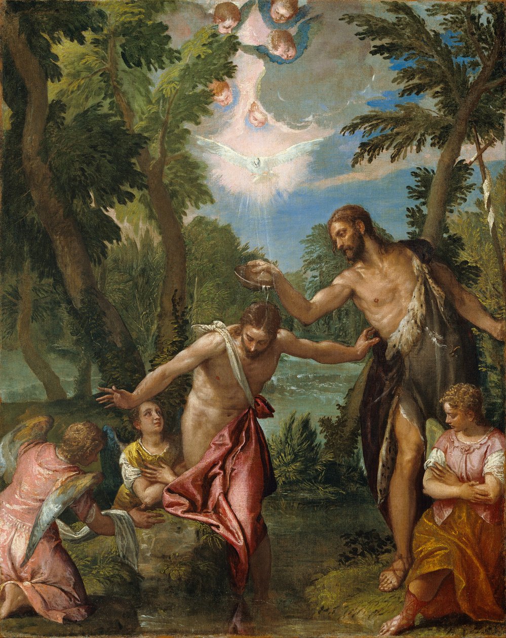 The Baptism of Christ by Paolo Veronese