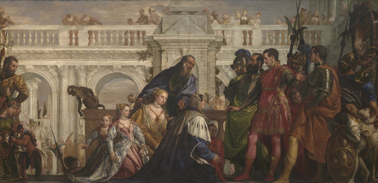 The Family of Darius Before Alexander by Paolo Veronese