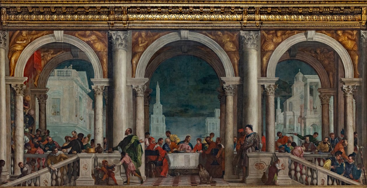 The Feast in the House of Levi by Paolo Veronese