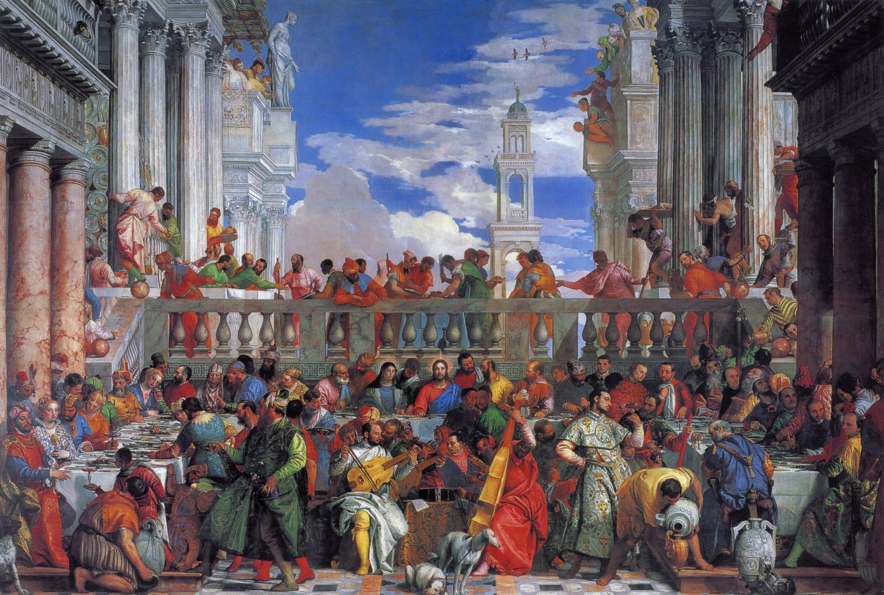 The Wedding Feast at Cana by Paolo Veronese
