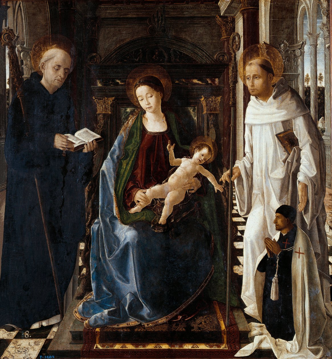 The Virgin of the Knight of Montesa by Paolo de San Leocadio