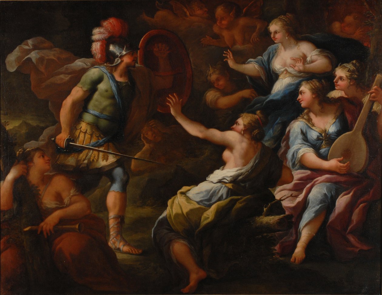 Achilles Discovered by Ulysses Among the Daughters of Lycomedes at Skyros by Paolo di Matteis