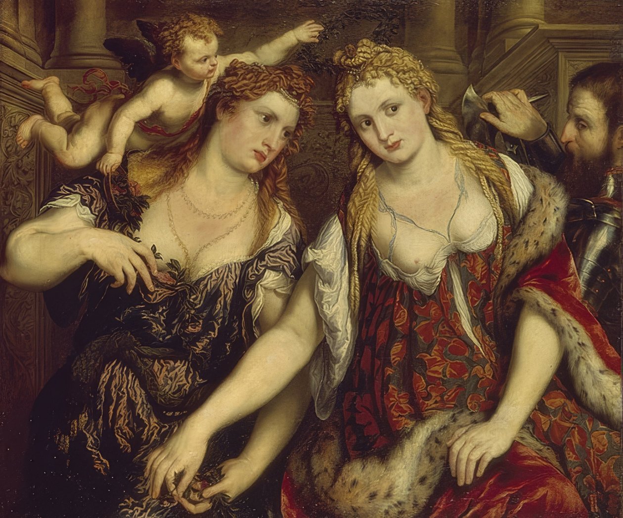 Flora, Venus, Mars, and Cupid by Paris Bordone