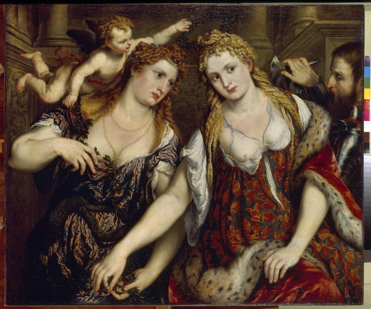 Flora, Venus, Mars and Cupid by Paris Bordone