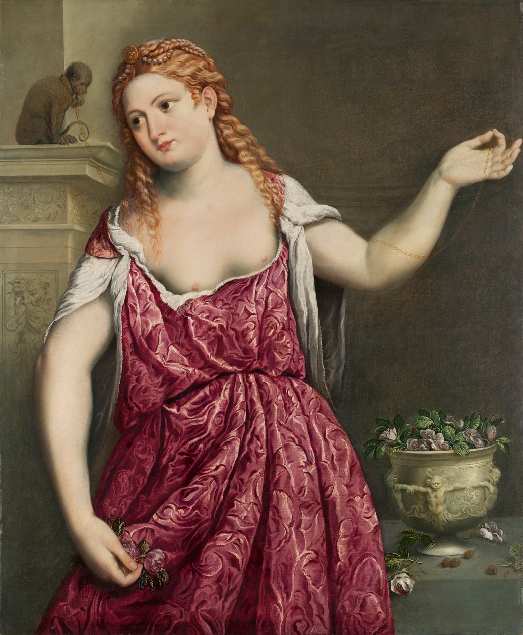 Portrait of a Young Woman by Paris Bordone