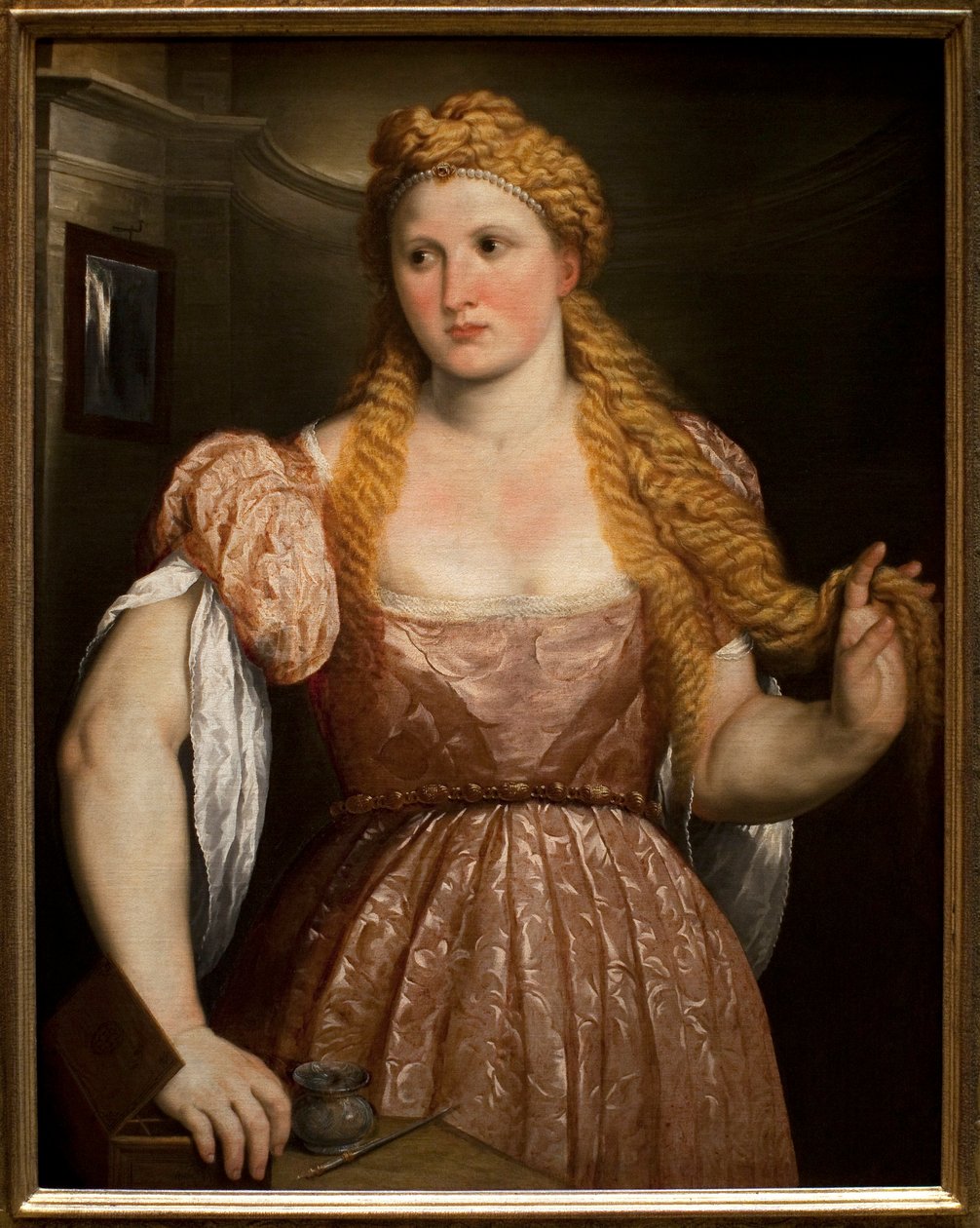 Portrait of a Young Woman by Paris Bordone