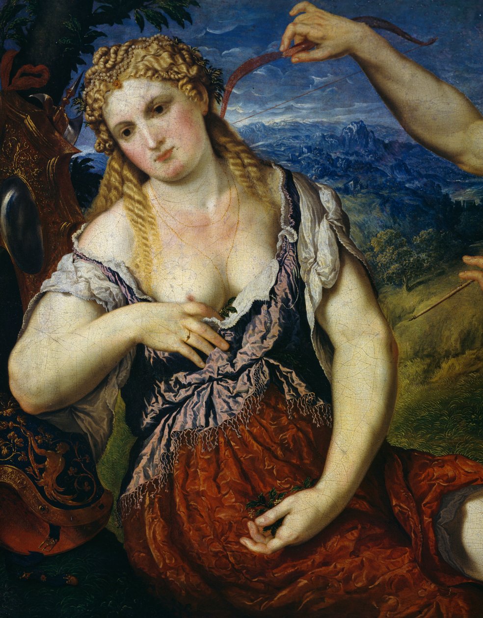 Venus (detail) by Paris Bordone