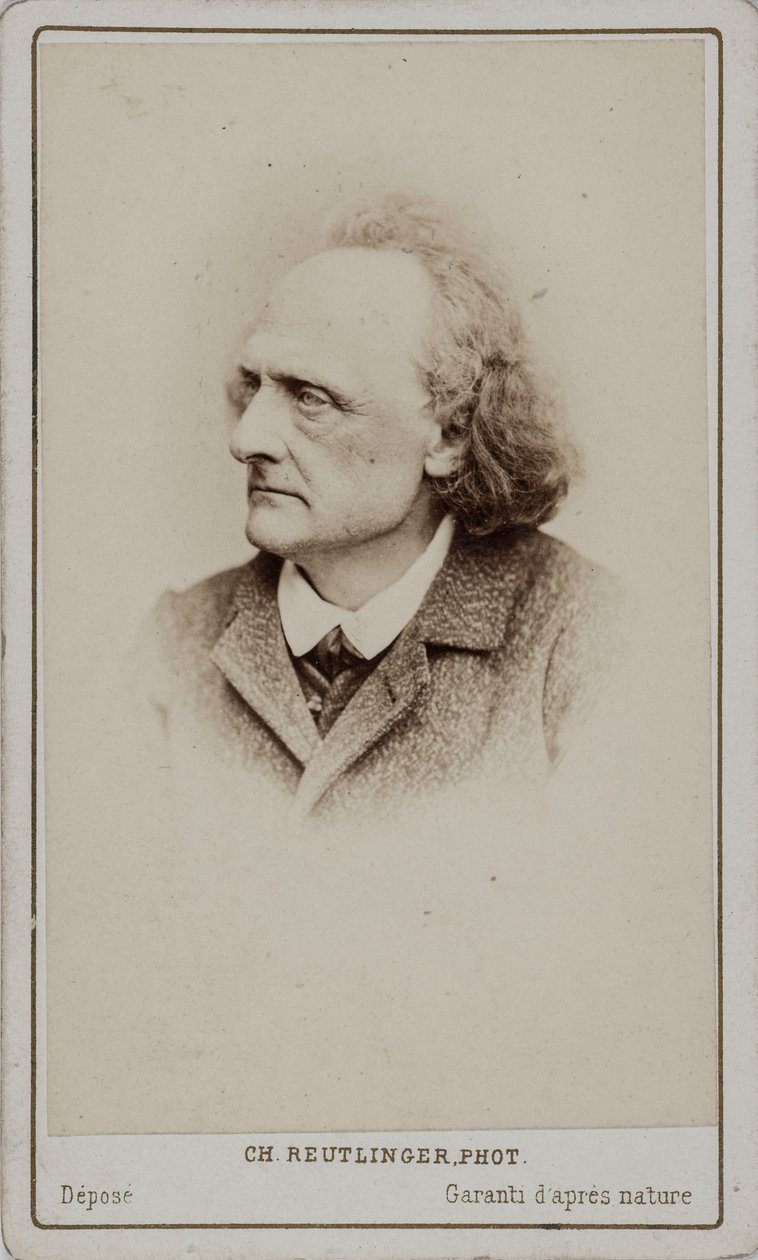 Portrait of the Pianist and Composer Henry Litolff by Paris . Photo studio Reutlinger