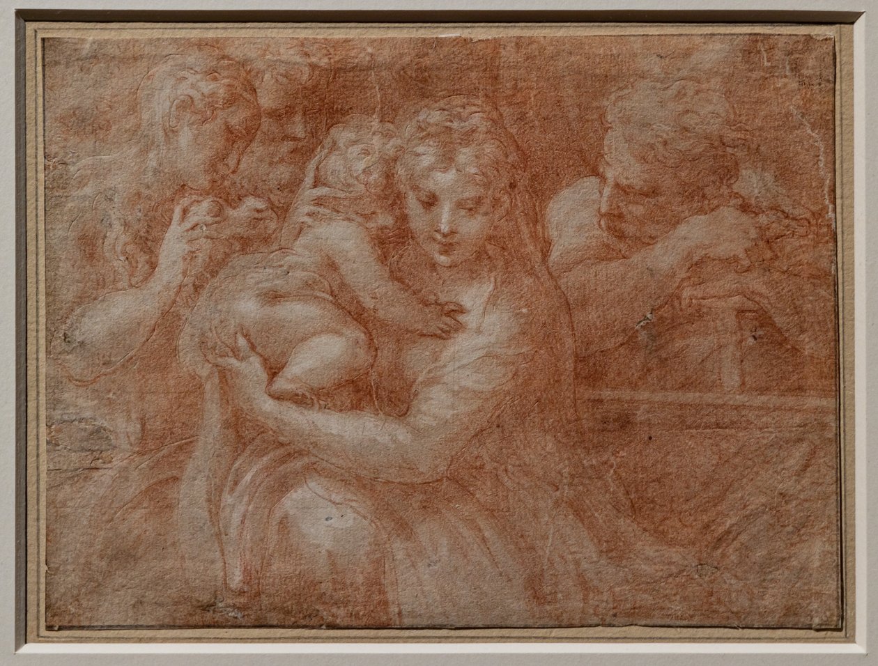 Holy Family with Two Saints by Parmigianino (1503 40)