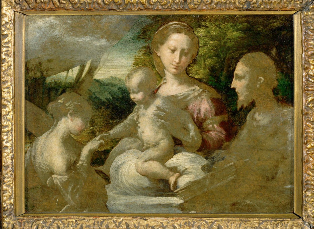 Madonna and Saints by Parmigianino (1503 40)