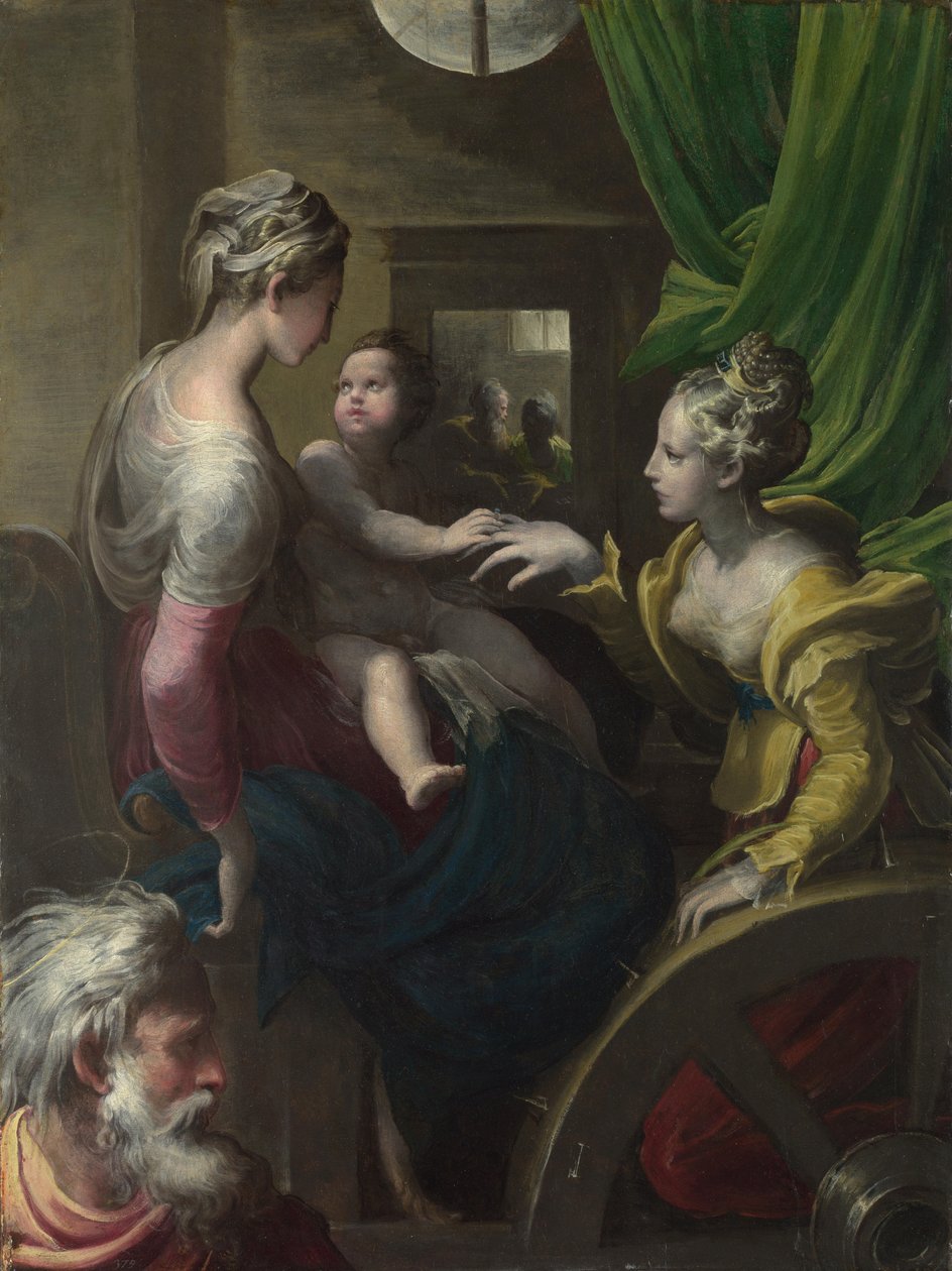 The Mystic Marriage of Saint Catherine of Siena by Parmigianino