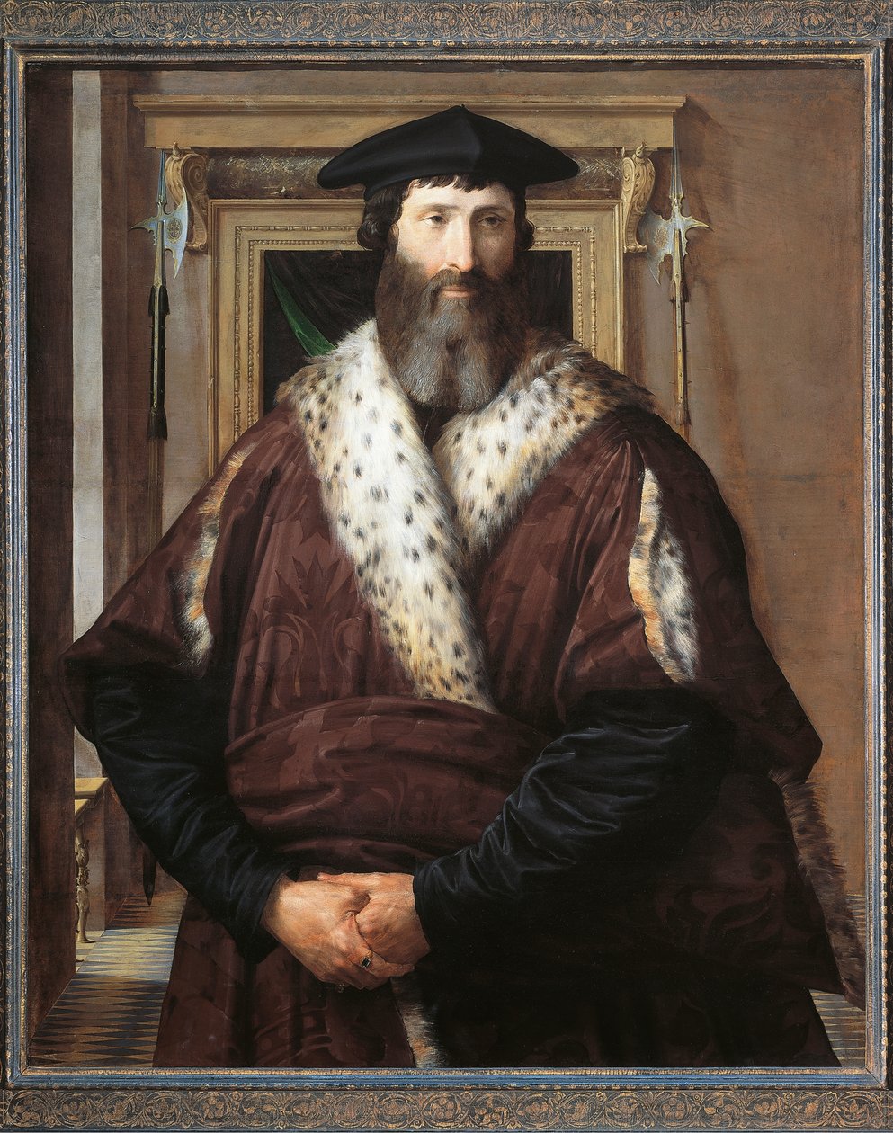Portrait of Malatesta Baglioni by Parmigianino