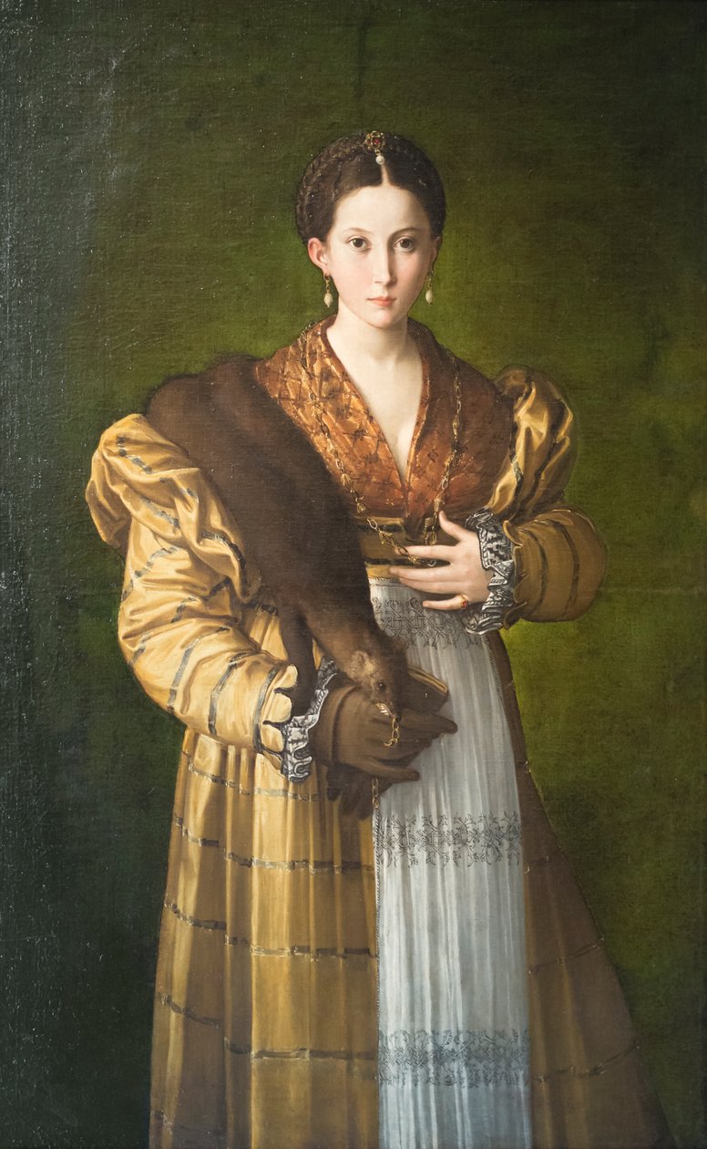Portrait of a Young Lady, Antea by Parmigianino (1503 40)