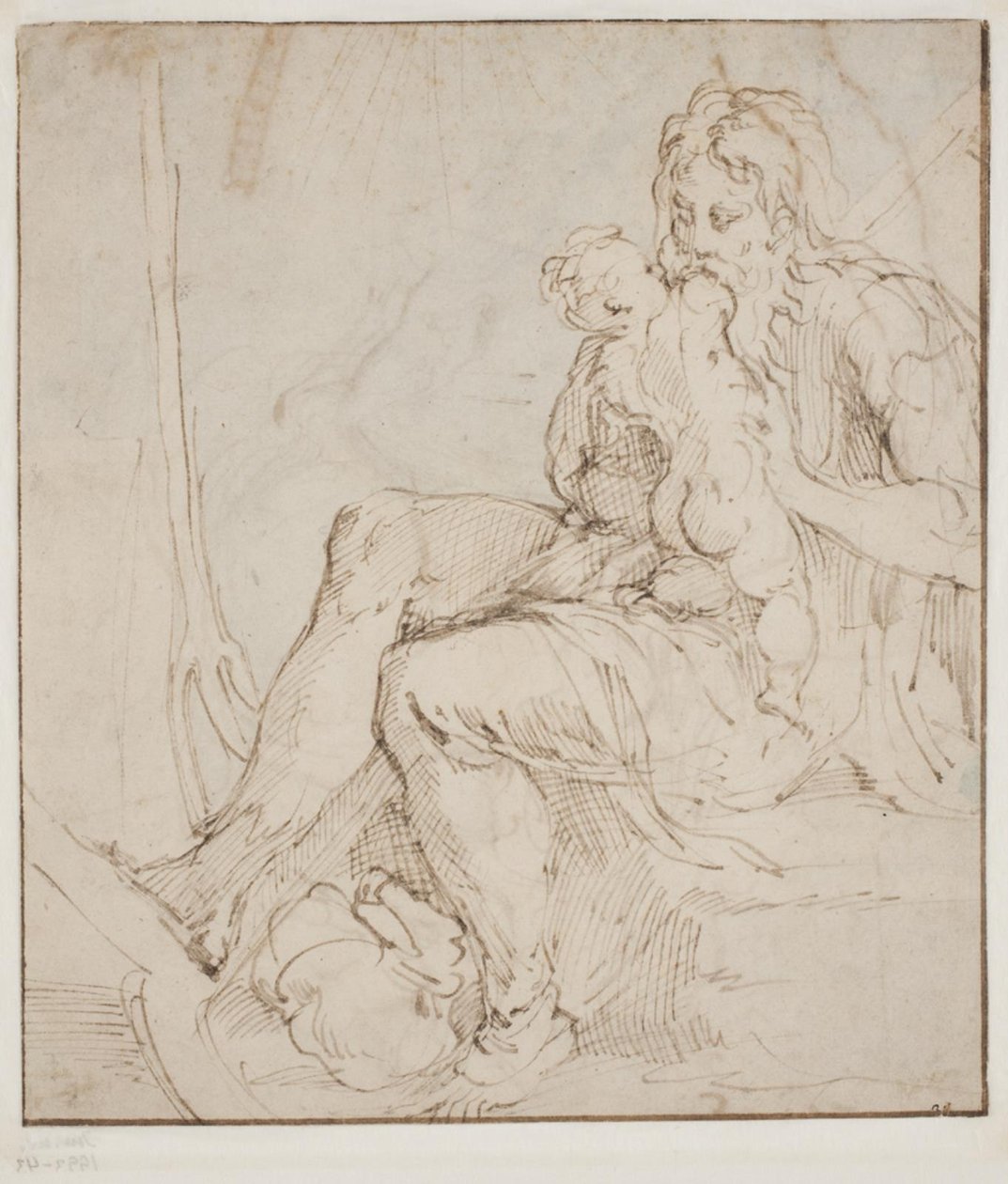 Saturn/Kronos Devouring One of His Children by Parmigianino