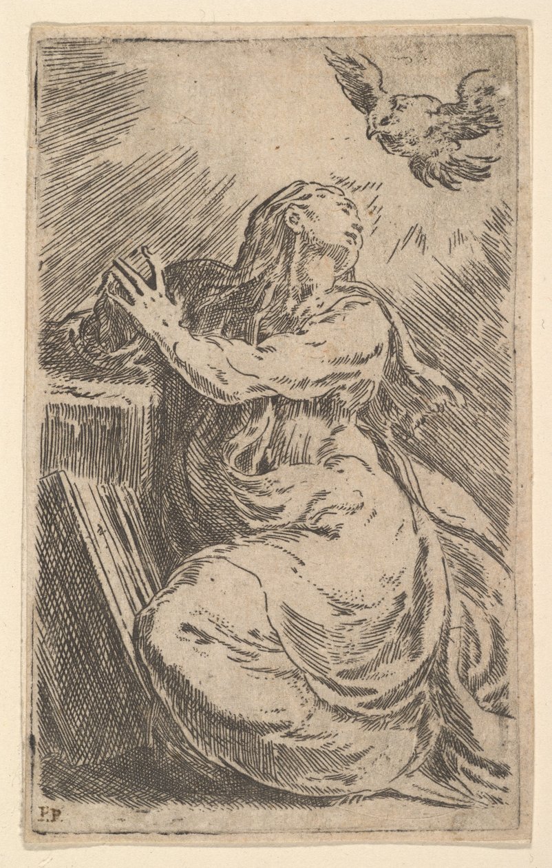 The Annunciation by Parmigianino