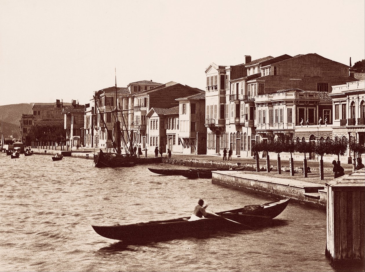 Büyükdere Waterfront by J. Pascal Sebah