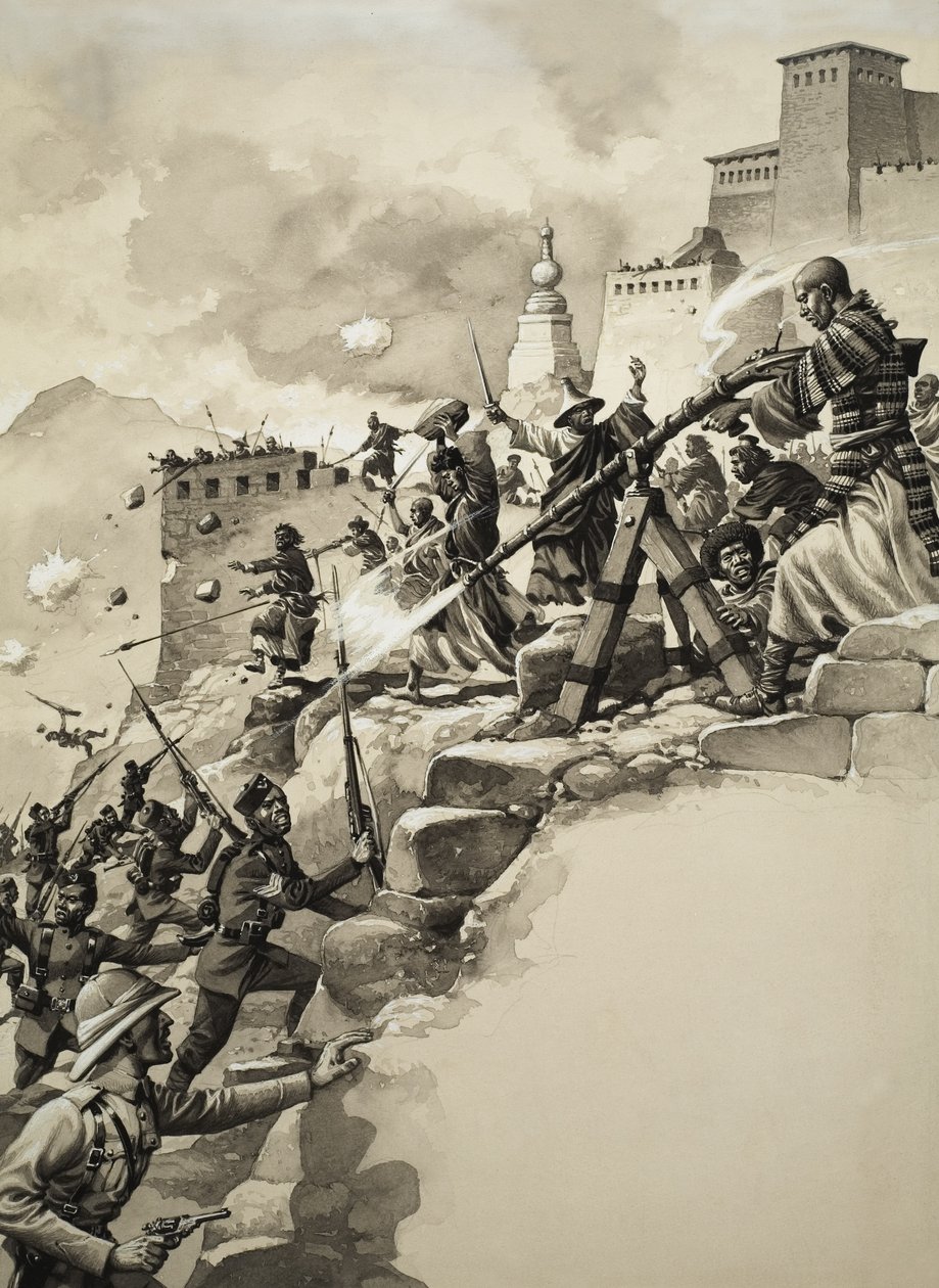 Final Assault on Tibet by Pat (1907 95) Nicolle