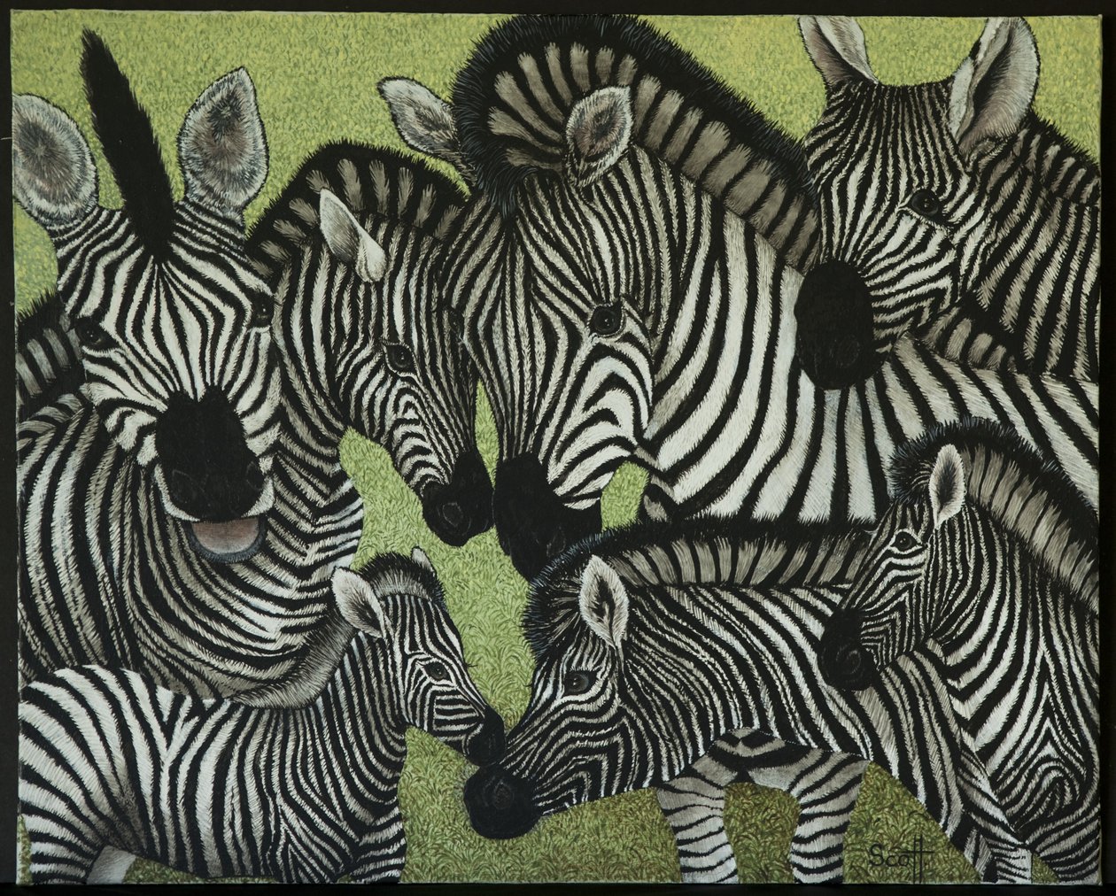 All in Black and White by Pat Scott