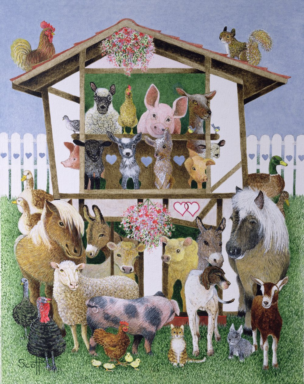 Animal Playhouse by Pat Scott