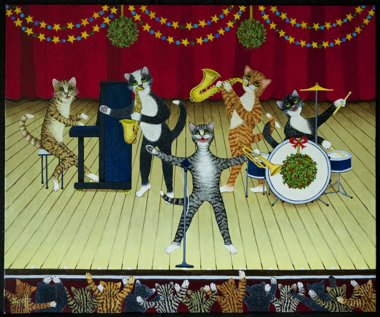 Cat Band by Pat Scott