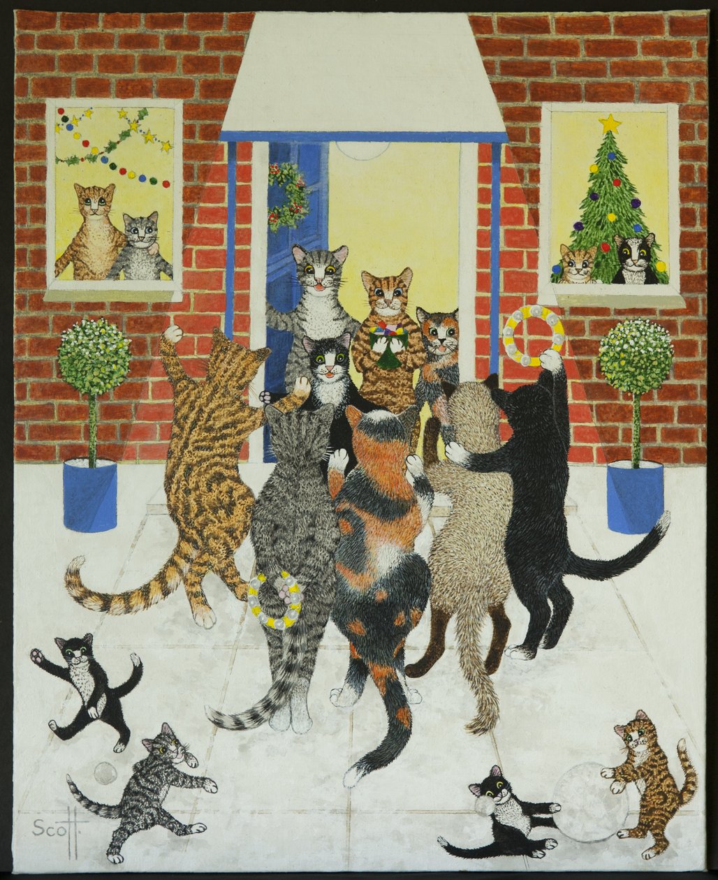 Christmas Carols by Pat Scott