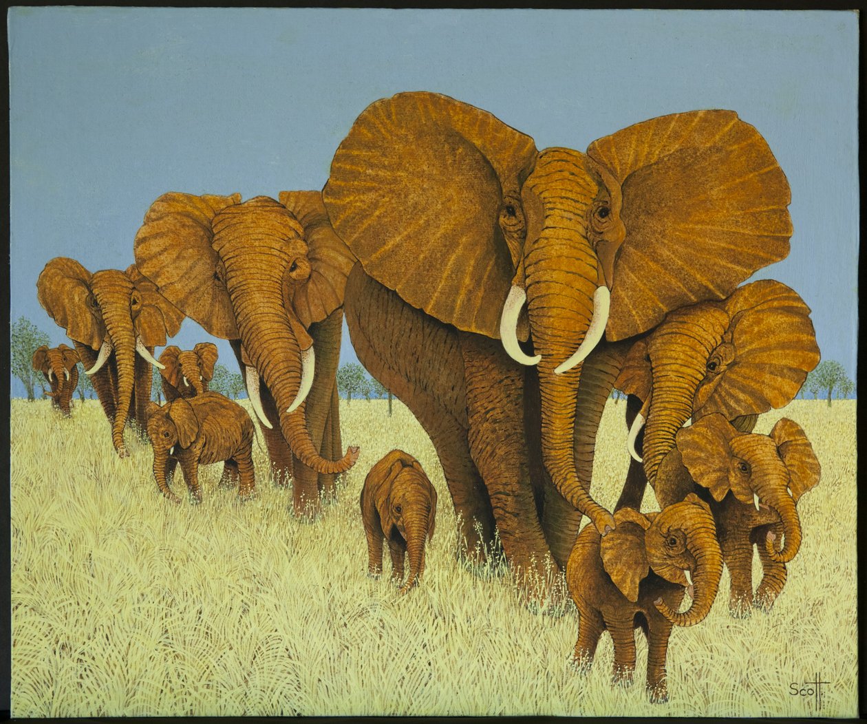 Enormous but Caring by Pat Scott