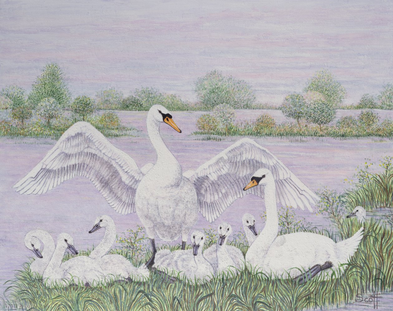Family Group by Pat Scott