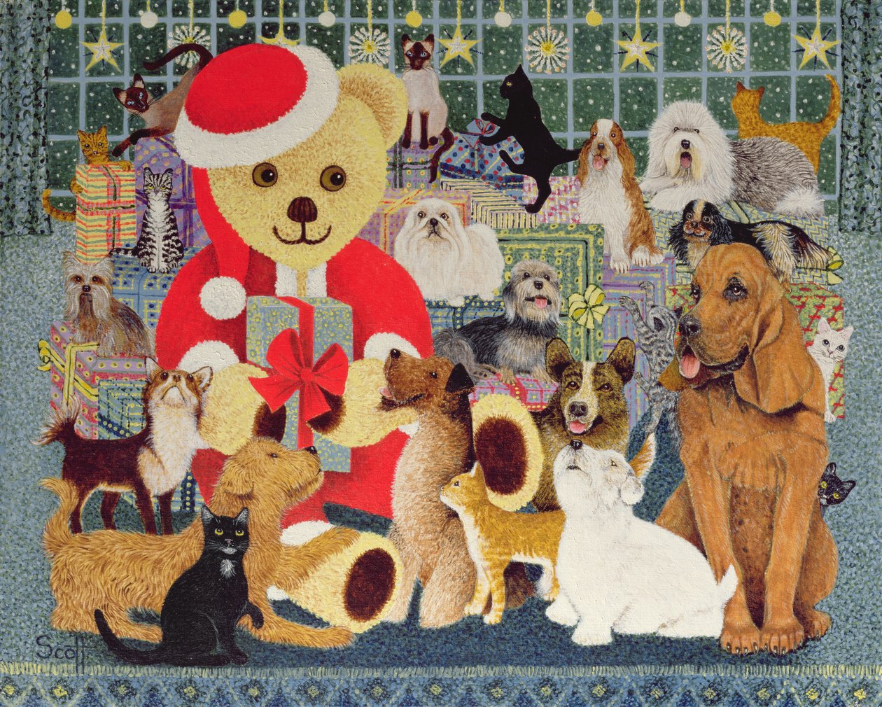 Happy Christmas by Pat Scott