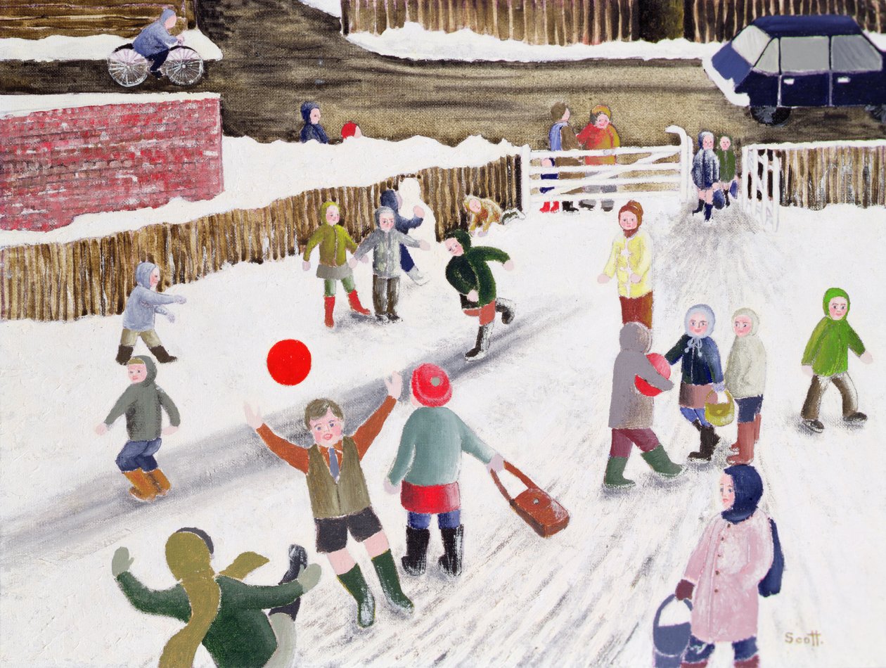 Playground Snow by Pat Scott