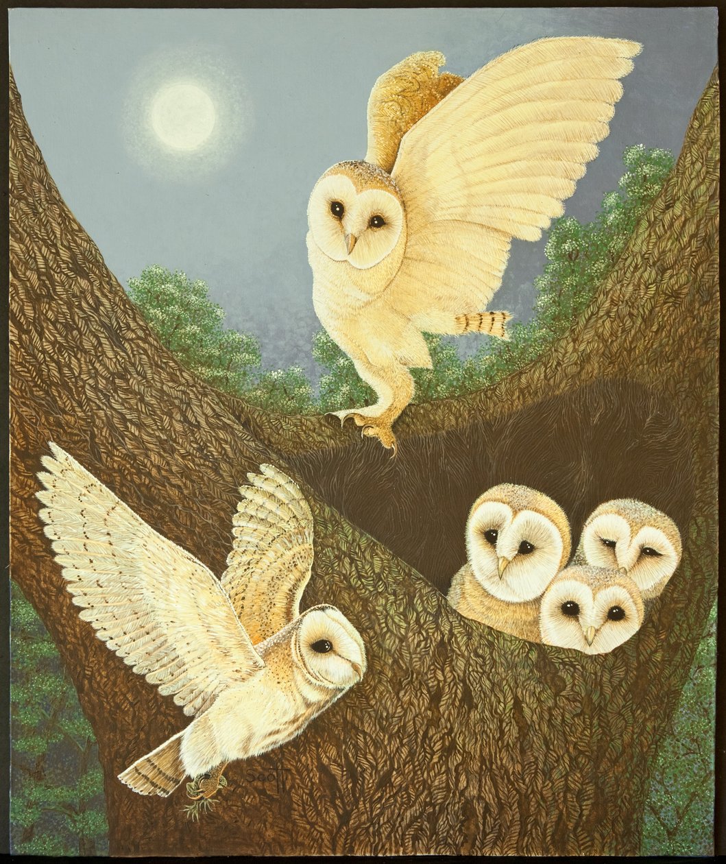 Watching and Waiting, 2013 by Pat Scott