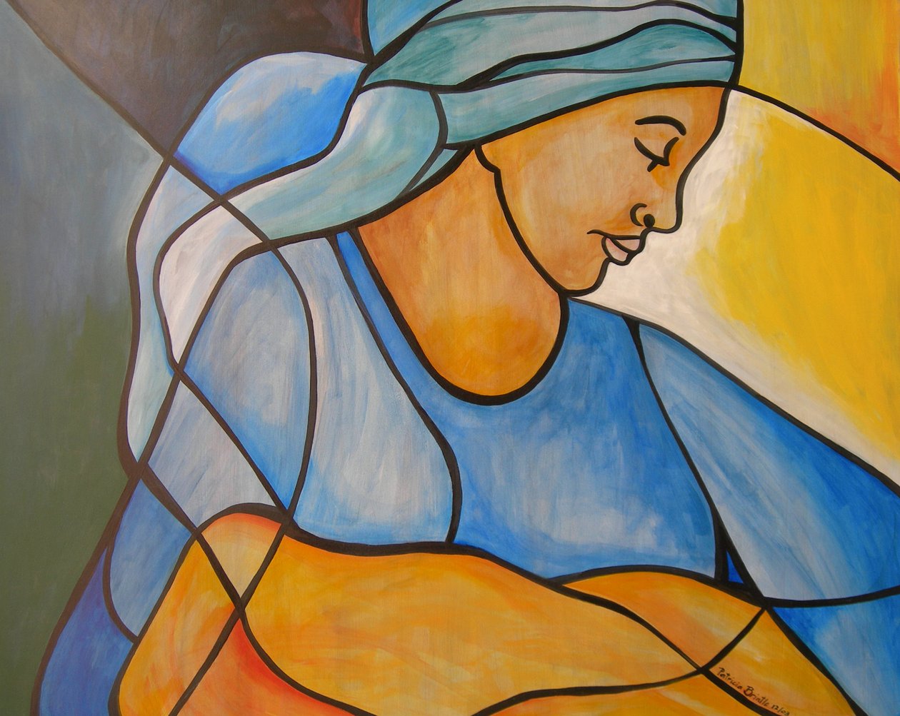 Madonna and Child, 2004 by Patricia Brintle