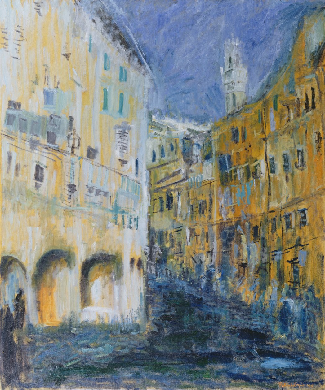 An Alleyway in Florence, 1995 by Patricia Espir