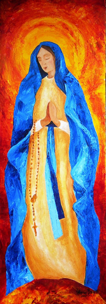 Madonna of the Rosary, 2011 by Patricia Brintle