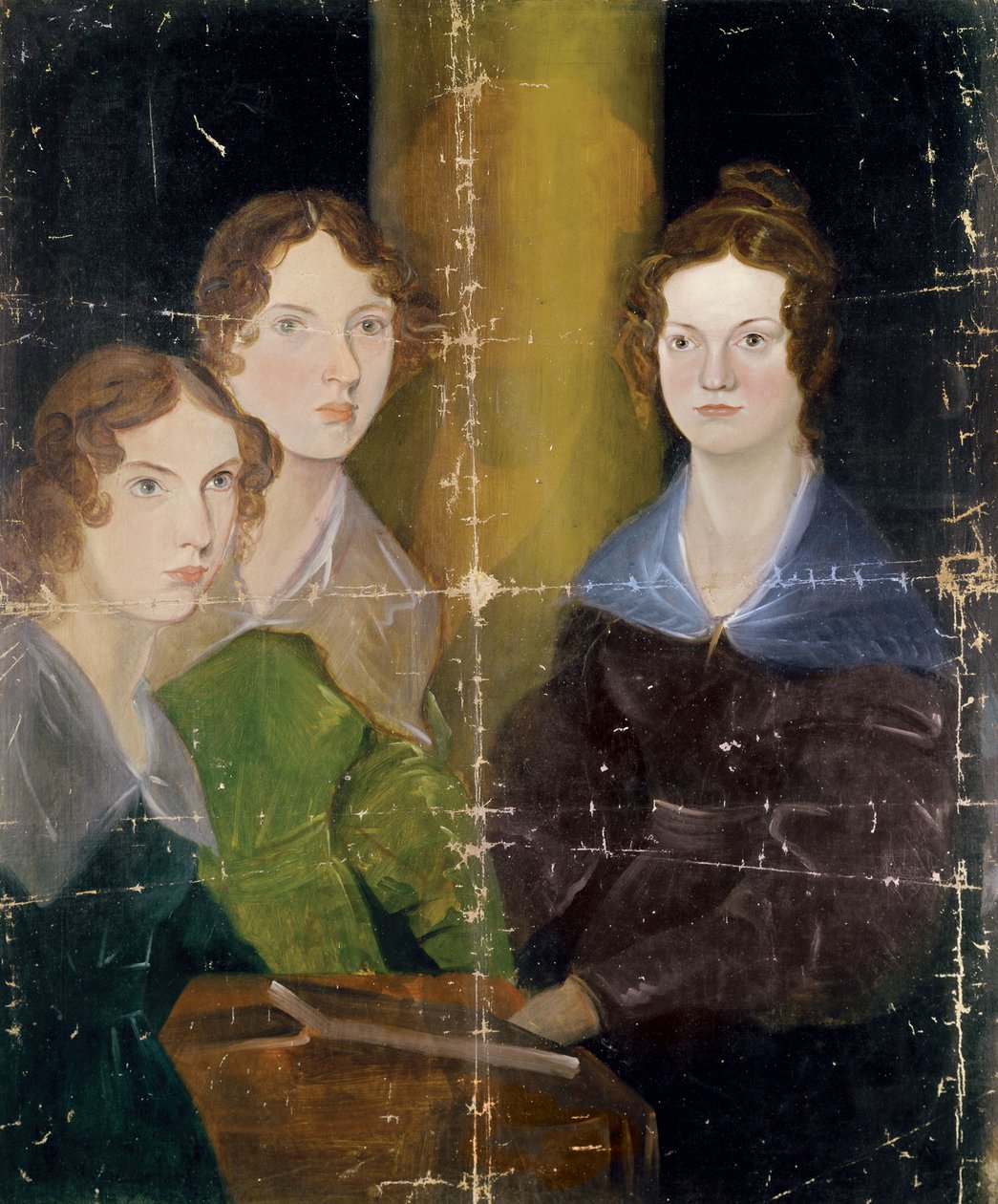 Portrait of the Bronte Sisters, c.1834 by Patrick Branwell Bronte