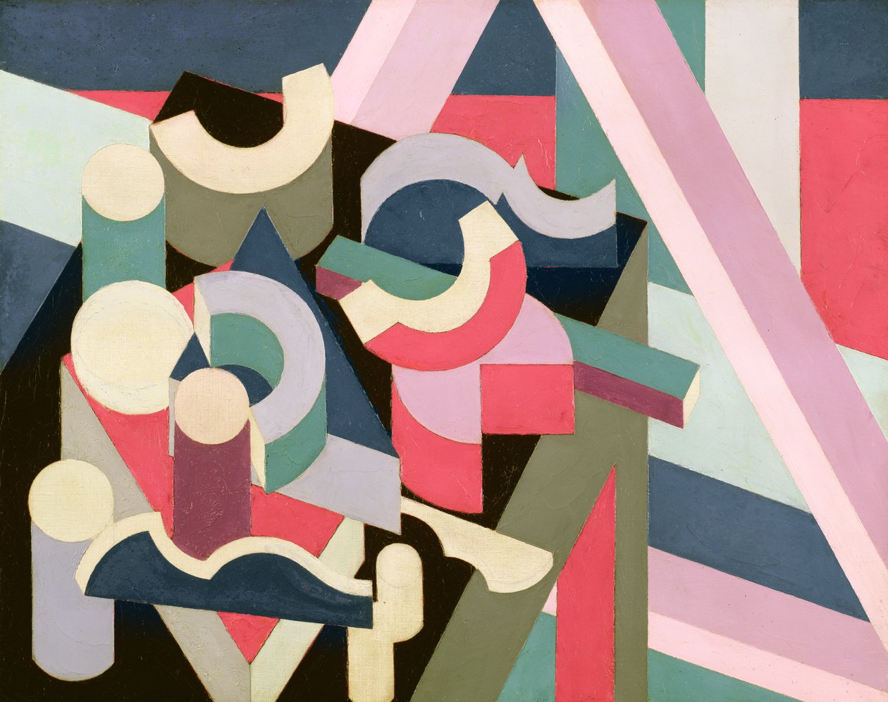 Cube Composition #1, 1925-26 by Patrick Henry Bruce